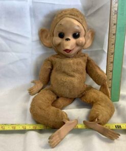 Vintage Ruston Rubber Face Monkey