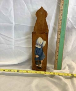 Folk Art Wooden Matchholder