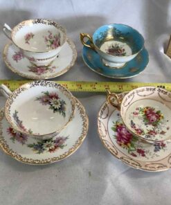 Cups and Saucers (4)