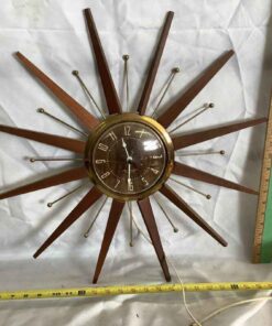 Starburst Electric Westclock Wall Clock