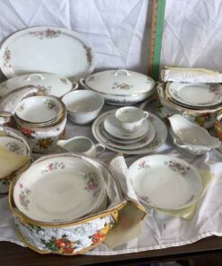 Large Set of EagleChina Austria Dishes