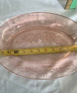 Pink Depression Platter
