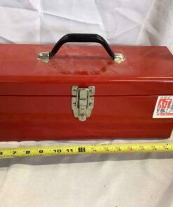 Mastercraft Red Metal Tool Box