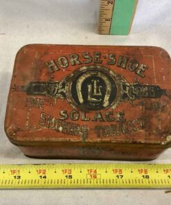 Horseshoe Pipe Tobacco Tin
