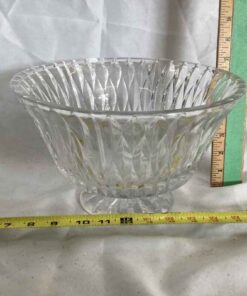 Heavy Crystal Triffle Bowl