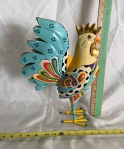 Colourful Metal Chicken