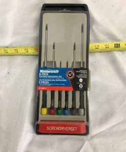 Mastercraft 6pc Electronic Screwdriver Set
