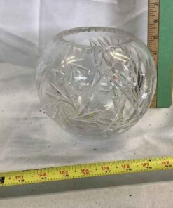 Pinwheel Crystal Bowl