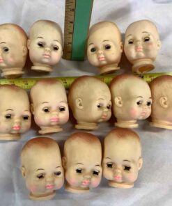12 Doll Heads