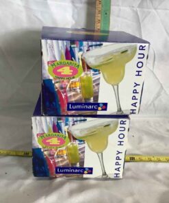 Luminarc Margarita Glasses 2 x 4 packs (new)