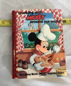 "Cooking With Mickey Around Our World" recipe book