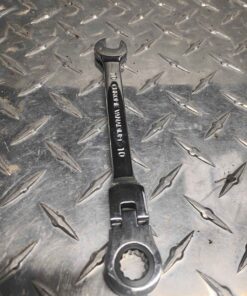 10 mm flexible and ratcheting wrench