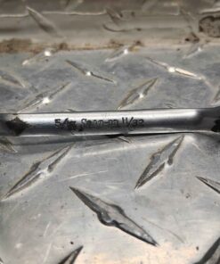 Snap-on double-ended wrench