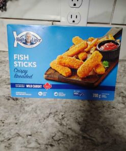 Crispy Breaded fish sticks