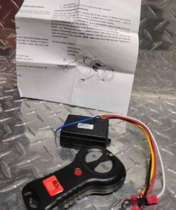 ATV winch remote and remote module