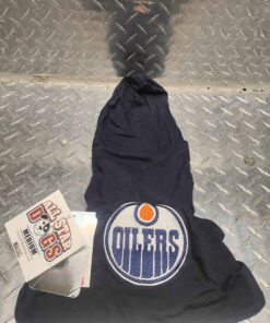 All Star dogs Oilers branded dog pullover size medium