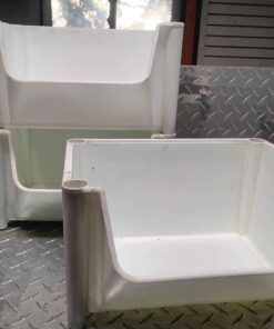 3 stackable storage bins