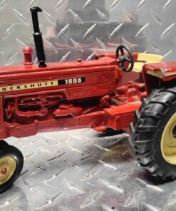 1/16 scale Allis Chalmers Cockshutt 1555 highly detailed die cast metal with steerable front end, metal wheel rims and rubber tires & rear hitch