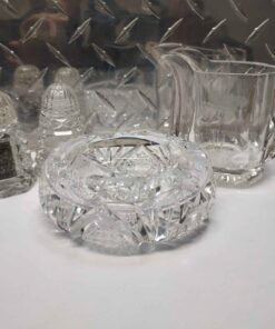 Salt & pepper shakers cream pitcher and more