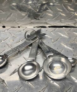 Stainless measure spoon set