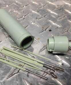 Specialty tools in teal case