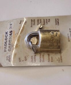 3/4" padlock