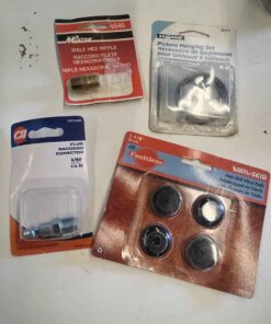 Assorted household and shop supplies