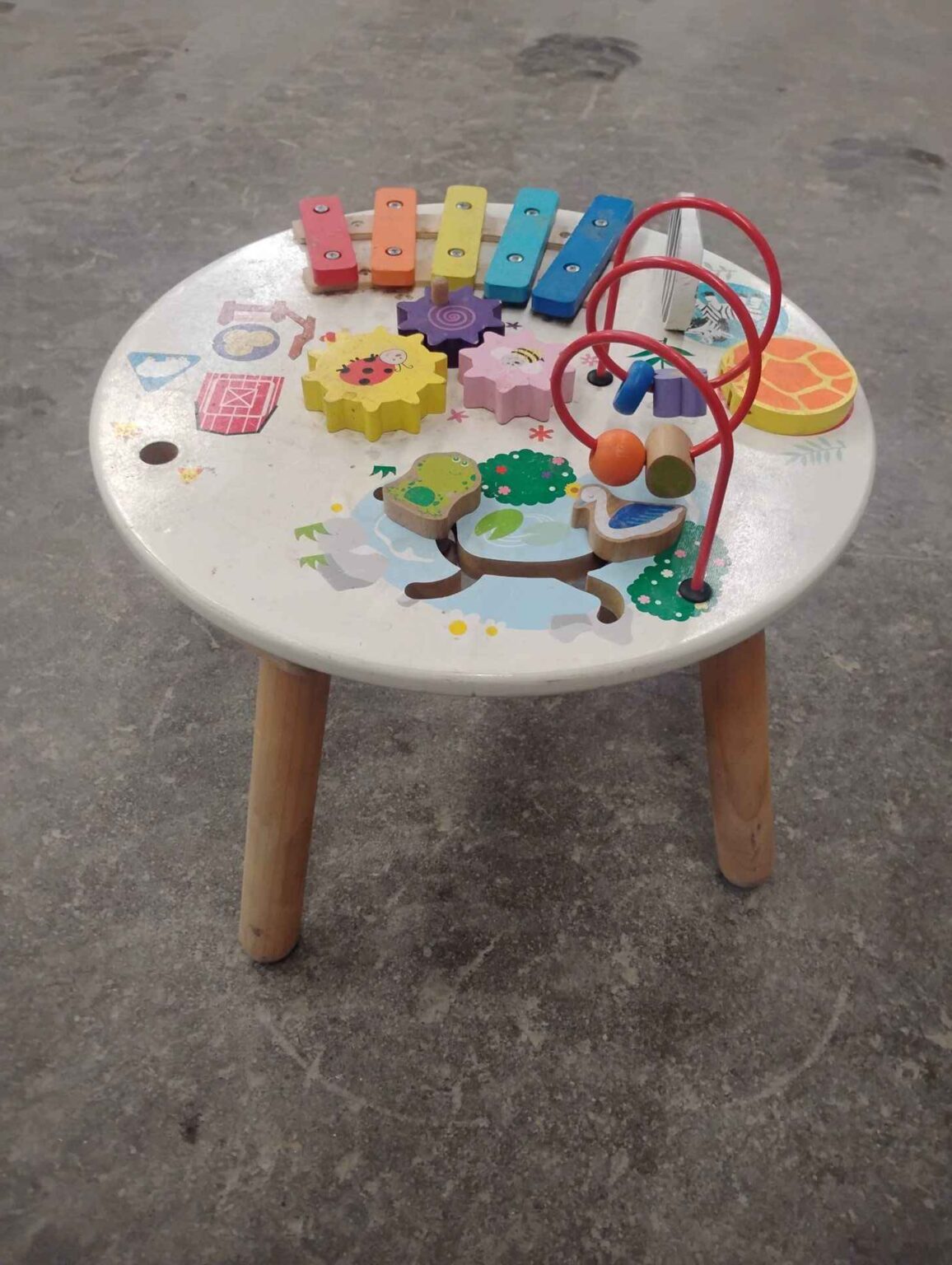 Children activities table - Quick Bids