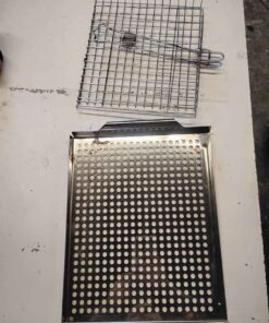 Qty 2 stainless barbecue racks