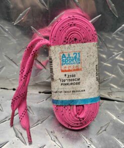 Pink skate laces