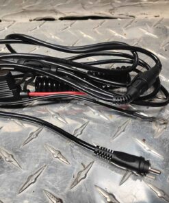 Snowmobile helmet heater cord