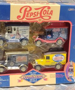Pepsi Cola 4 piece collection diecast metal 1/64 scale