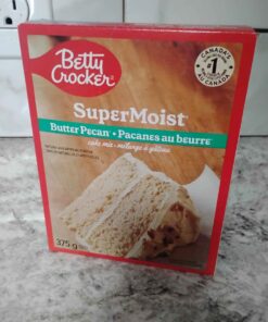 Super moist butter pecan cake mix