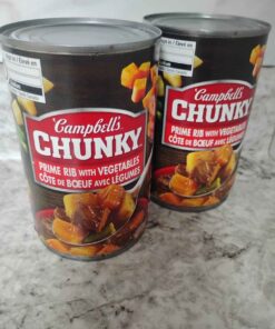 Campbell's chunky prime beef and vegetables