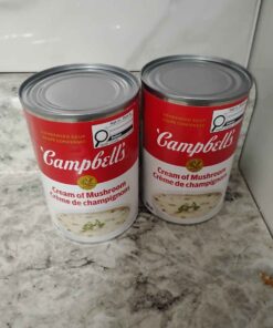 Qty 2 Mushroom soup ...date is current