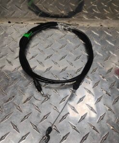 Lawn mower safety bail cable