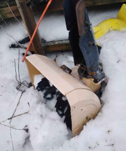 Snowblower auger and housing