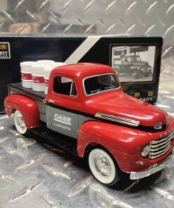 1948 Ford F1 Case IH branded die cast pickup truck Bank