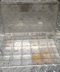 Clear parts organizer