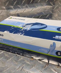 Size small nitrile gloves. Excellent for the dairy barn or the shop