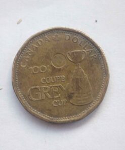 Grey cup Loonie