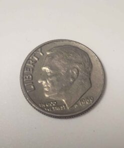 1969 Roosevelt dime.... check out the value of these online