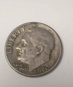 1965 Roosevelt dime.... check out the value of these online