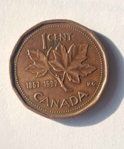 1867-1992 Canadian penny