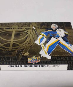 Goalie Etchings Jordan Binnington