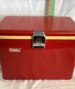 Vintage Coleman Cooler with tray