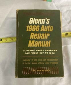 Glenn’s 1966 Auto Repair Manual