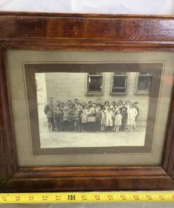 Framed School Photo - Sept 12, 1929 SS No. 2 Kaladar/Flinton School
