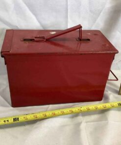 Red Ammunition Box