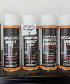 Crawling insect killer spray(4 cans)
